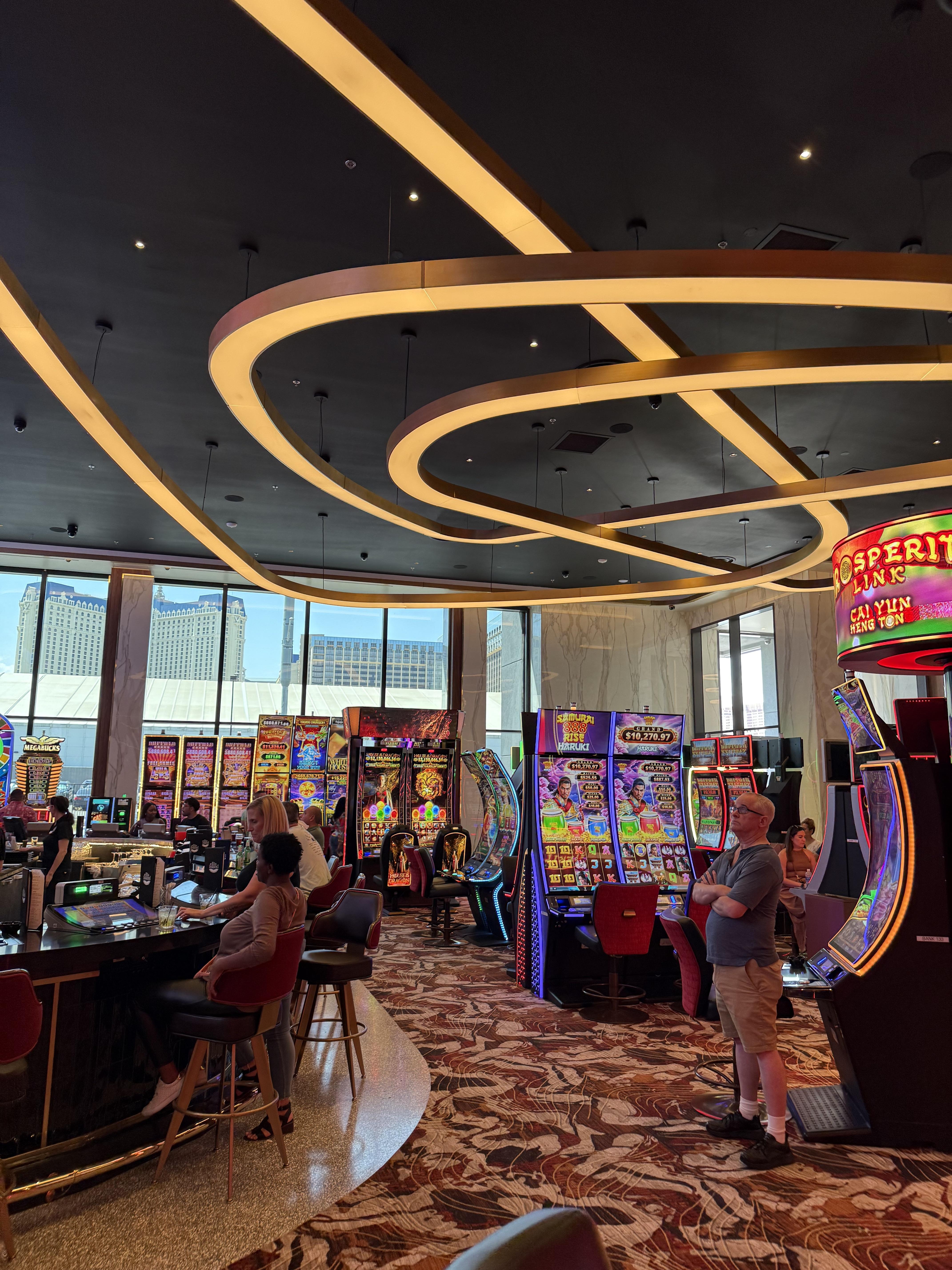 A casino-inspired evening in a lounge setting